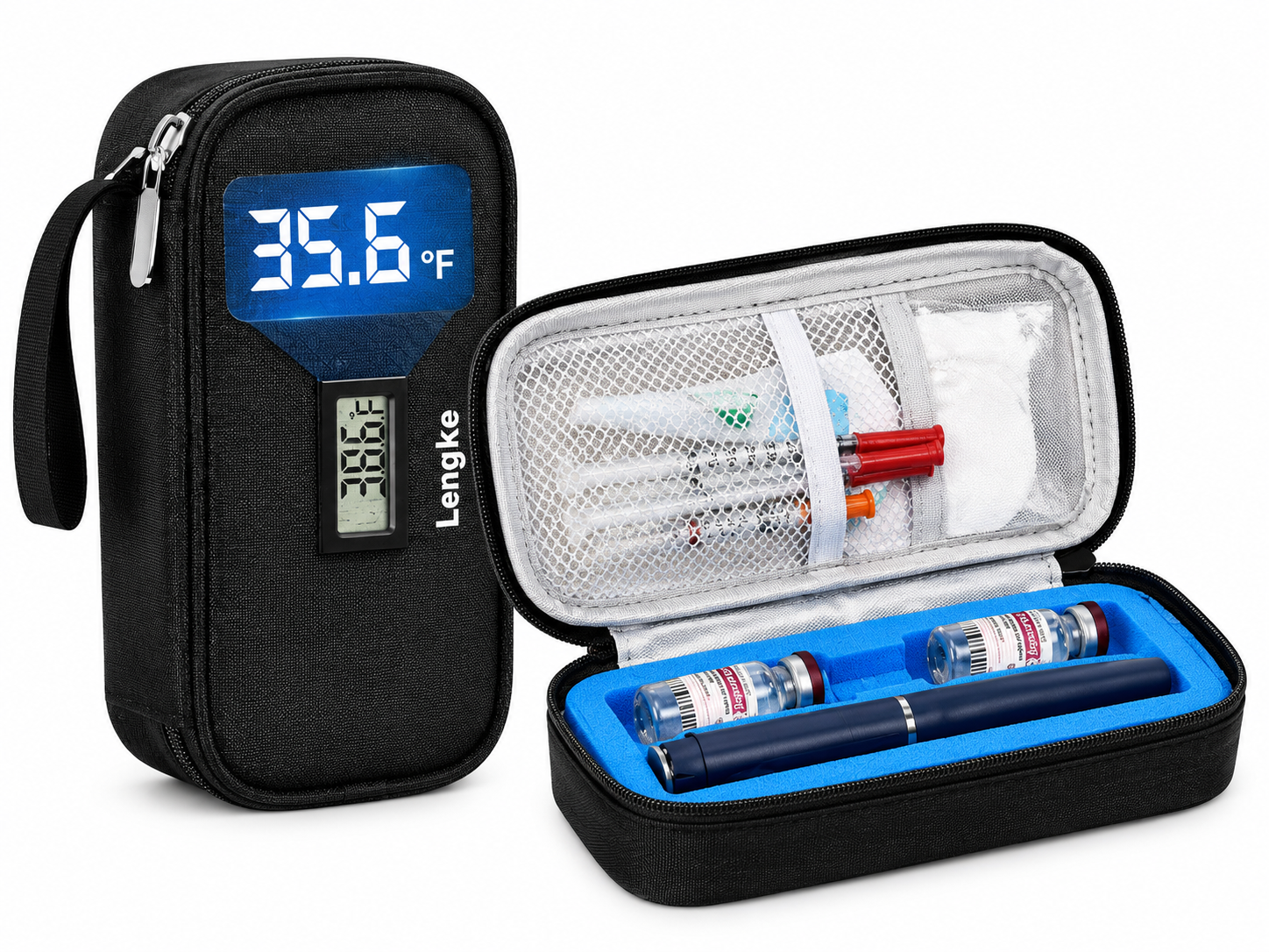 RECHARGEABLE TRAVEL COOLER - WHITE
