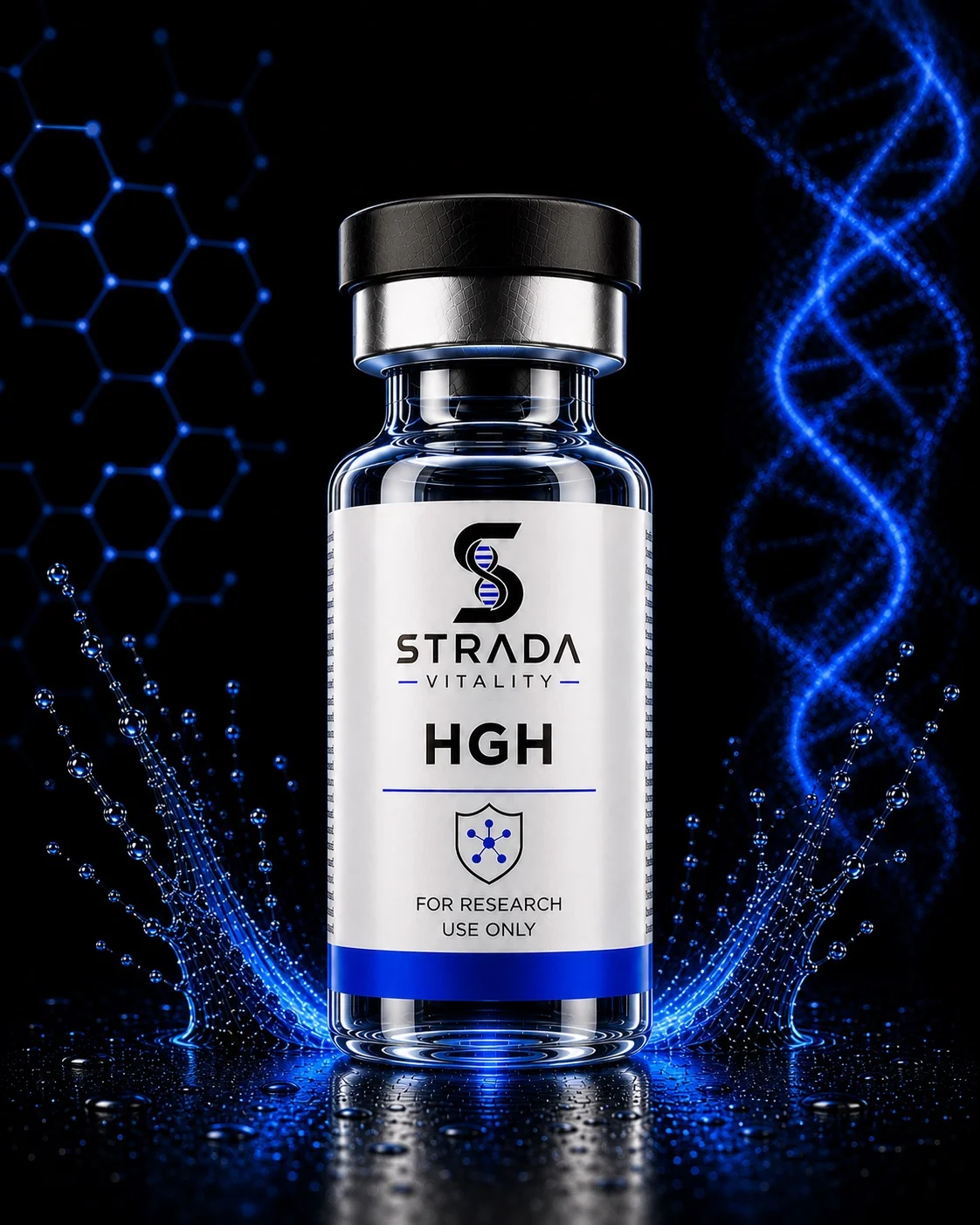 Strada Vitality HGH research vial