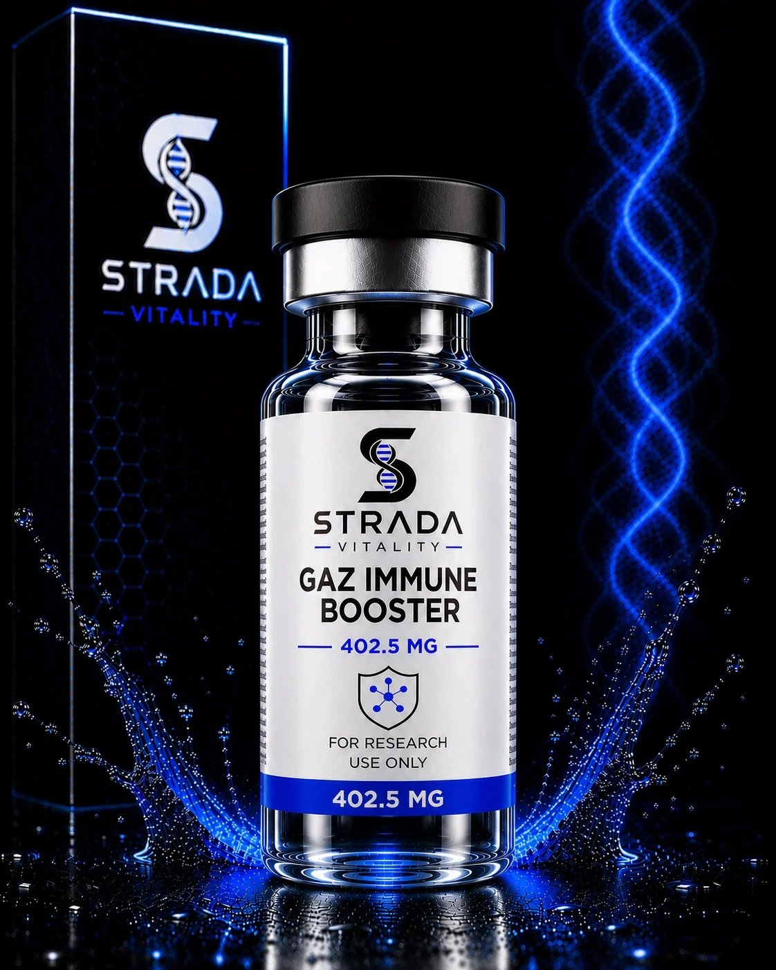 Strada Vitality Gaz Immune Booster 402.5mg research vial